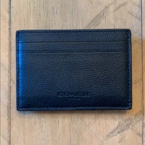Coach Clip Card Holder